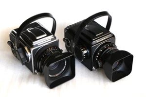 Genuine Leather Straps Hand Grips For Hasselblad 500cm 501cm 503cw 503cx Camera - Picture 1 of 4