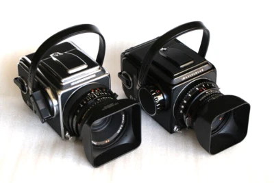 Genuine Leather Straps Hand Grips For Hasselblad 500cm 501cm 503cw 503cx Camera - Image 1 of 4