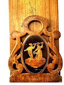 Bellagio Rare Bookend Cypress Wood circa 1880-1900 - Picture 1 of 8