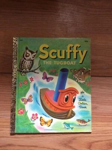Scuffy The Tugboat - A Little Golden Book 9. Printing 1971 - Bild 1 von 12