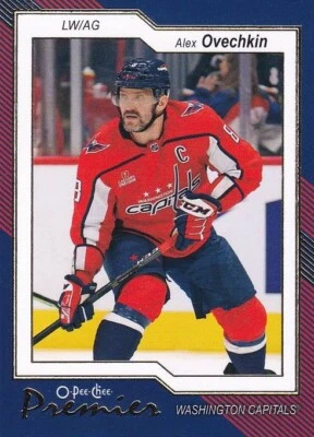 2023-24 O-Pee-Chee - Premier #P-31 Alex Ovechkin - Capitals - Image 1 of 2