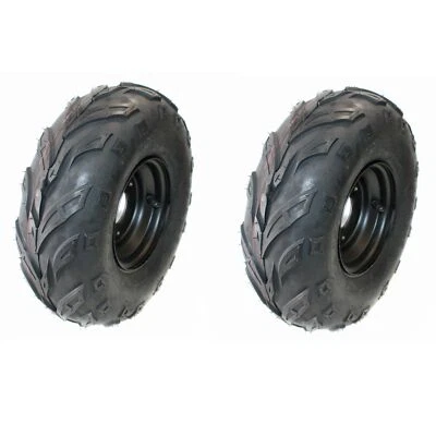 2X 145/70 - 6 inch 3 Stud Wheel Rim Tyre Tire 50c 110cc Quad Dirt Bike ATV Buggy - Image 1 of 4