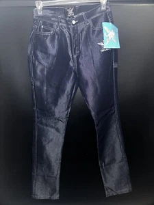 Women’s NWT BUSHI IRRi-JEAN BLUE 5 Pocket Carpenter Jeans Size:13/14 Made in USA - Picture 1 of 5