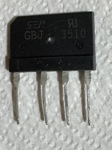 1Pz GBJ3510 original ponte raddrizzatore diodi monofase 1000V 35A rettificatore - Foto 1 di 2