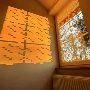 Minecraft Style Pixel Glas Fenster Deko Aufkleber 20 Stück Geschenk Spiele - Bild 1 von 6