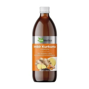 Natürlicher Saft Ingwer mit Kurkuma Piperin, 500 ml Abnehmen Gesunde Lunge - Bild 1 von 1