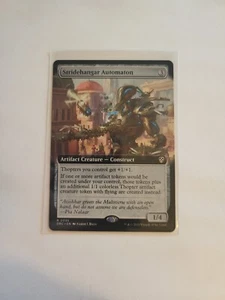 MTG Magic Stridehangar Automaton 35 Commander: Aetherdrift EXTENDED - Picture 1 of 1