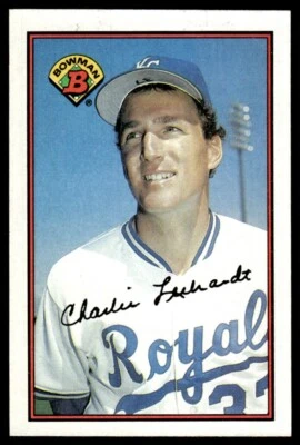 1989 Bowman Charlie Leibrandt Kansas City Royals #116 - Image 1 of 2