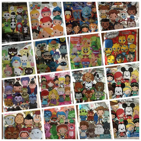 FIGURAL 3D Keyring Bag Clip - Choose The Ones Your Need Cover