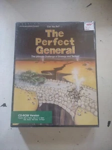 vintage The Perfect General Cd-Rom pc game brand new sealed 1991 qqp game - Picture 1 of 3