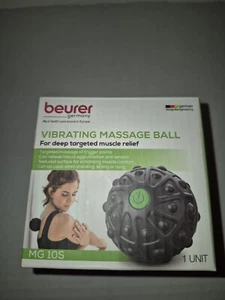 Vibrating Massage Ball Beurer 2 Levels 8cm Diameter Deep Targeted Muscle Relief - Picture 1 of 6