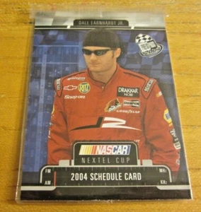 Dale Earnhardt Jr. 2004 Press Pass Schedule #3 INSERT Trading Card NASCAR Racing - Picture 1 of 2