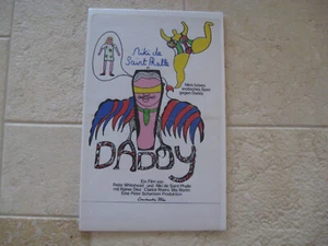 Niki de Saint Phalle Original "DADDY" Film Poster German - Picture 1 of 5