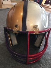 Apple Cup Helmet Washington Huskies State Cougars football vtg Riddell sz L