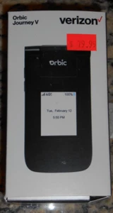 NUEVO EN CAJA TELÉFONO CELULAR PLEGABLE ORBIC JOURNEY V 8 GB CÁMARA T-MOBILE QUEMADOR PREPAGO - Imagen 1 de 4