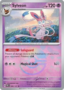 Pokemon Sylveon Poke Ball 040/131 Reverse Holo Rare PRE - Picture 1 of 1