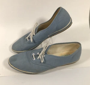 Keds Grasshoppers EF2530 Light Blue Canvas Lace-Up Shoes Women US 11M UK 9 EU 42 - Picture 1 of 15