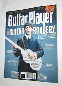 Guitar Player magazine February 2024 Famous Stolen Guitars Paul Rodgers Oz Noy - Picture 1 of 3
