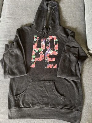 Empyre “DOPE” Damas XL Flor Calcomanía Sudadera con Capucha en Gris Foto 1 de 4