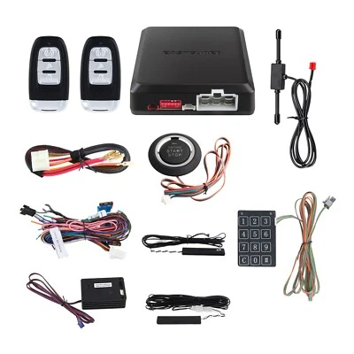 EASYGUARD keyless entry system start stop push button switch remote engine start - Image 1 of 4