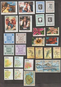1988-00 Nevis complete sets x8 MNH - Picture 1 of 4