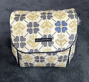 Petunia Pickle Bottom Chic Yellow Diaper Bag Backpack Removable Changing Pad - Picture 1 of 12