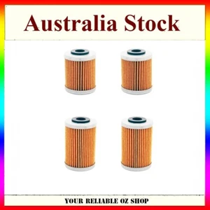 4pcs Oil Filters For KTM 400SX 400EXC 450SX 450XC 450EXC 400 450 520SX 525SX - Picture 1 of 4