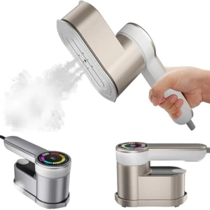 FERRO DA STIRO VIAGGIO STIRATORE VERTICALE 2 IN 1 MINI STIRATRICE PORTATILE LCD - Imagen 1 de 10