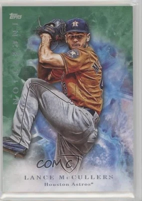 2017 Topps Inception Green Lance McCullers Jr Lance McCullers #73 - Image 1 of 2