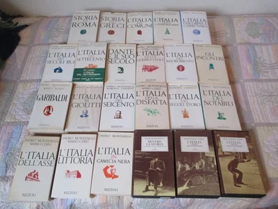 Opere di Indro MONTANELLI - Rizzoli 23 Volumi Storia d'Italia OTTIMO stato - Immagine 1 di 4