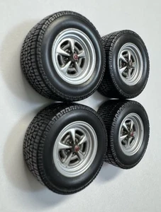 Rally Aluminum Wheels & Tires 1/18 - Picture 1 of 8