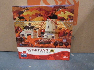 Pumpkin Picking - Rompecabezas 1000 Piezas - Colección Ciudad Natal - Mega Puzzle Foto 1 de 4