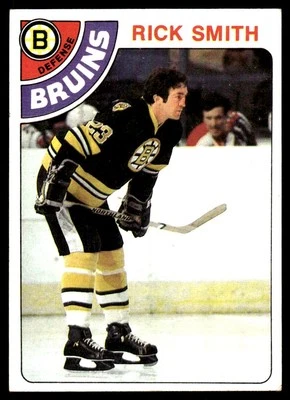 1978-79 Topps #164 Rick Smith Boston Bruins Hockey Card - Image 1 of 2