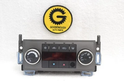 2007-2009 Saturn Aura Heater A/C Temperature HVAC Digital Climate Control Unit - Image 1 of 4