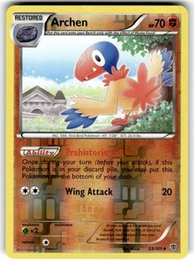 Carta Pokemon 2013 NM Archen 53/101 Plasma Blast REVERSE. - Foto 1 di 2