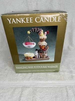 Yankee Vela Colgante Cera Tarta Fusión Popurrí Calentador Navidad Panadero Cupcake Foto 1 de 2