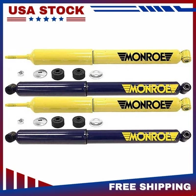 Amortiguadores delanteros traseros Monroe 4x para Dodge Ram 2500 5,2 L 4x4 1994-1996 Foto 1 de 3