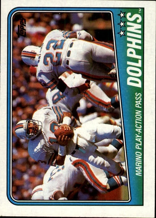 Карты Дэна Марино (1988-1997) Dolphins - на выбор - Изображение 1 из 1