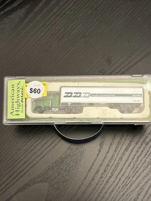 Deluxe Innovations 710111 N Scale Tractor Trailer - Burlington Northern ￼ - Image 1 of 4