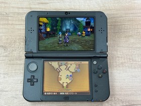IPS Nintendo New 3DS XL Metallic Black Console IPS Top Sold as is Japan R4439