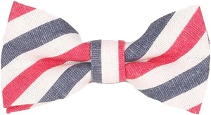New York Little Gentleman's Kids Bow Tie (Red White Blue) - Picture 1 of 4