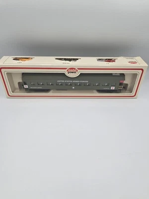 Model Power Electric Trains HO Scale No. 9896 US Army Hospital And Troop Car - Image 1 of 4