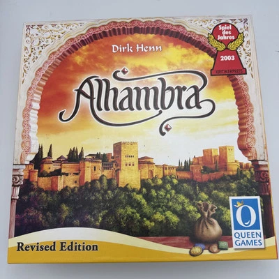 Queen Boardgame Alhambra (Edición Revisada) Caja EX/NM COMPLETO Foto 1 de 4