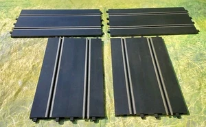 Lot Of 4 Vintage 1965 Aurora Slot Car 1/32 12" Straight Track # 3212 - Picture 1 of 4