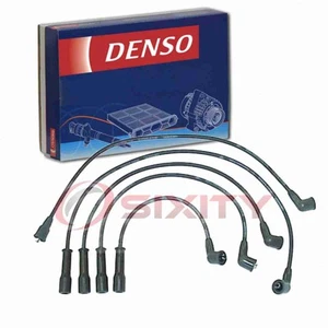 Denso Spark Plug Wire Set for 1989-1992 Toyota Pickup 2.4L L4 Ignition Plugs si - Picture 1 of 5