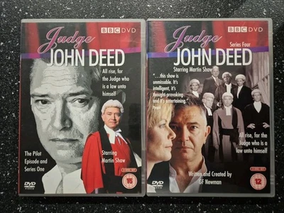 JUDGE JOHN DEED - Complete BBC Series 1 (2001) / 4 (2006) 2 x DVD Martin Shaw - Image 1 of 4