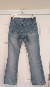 VTG Y2K Levis Silver Tab Jeans Womens Size 5M (actual 28x32) Med-Light Wash - Picture 1 of 4