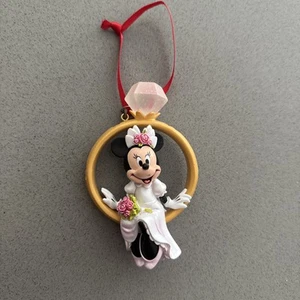 Disney Minnie Braut Ehering Skizzenbuch Weihnachtsschmuck - Bild 1 von 7