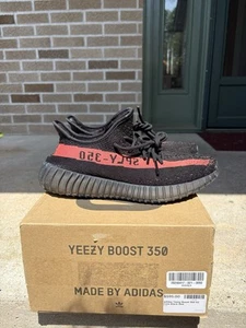 Yeezy Boost 350 V2 Core Black Red US Men’s Size US 8.5 - Picture 1 of 14