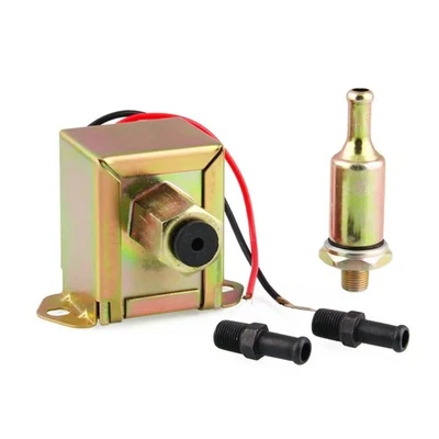 Inline Electric Fuel Pump 12V Volt Low Pressure 254PSI for Diesel and Gas Cars - Image 1 of 4